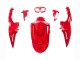 Suzuki GSXR 1000 Motorrad Verkleidung Kit 2009-2016 - Glanzendes Schwarz Rot