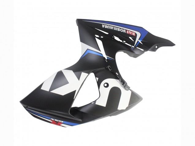 Suzuki GSXR 1000 Motorrad Verkleidung 2009-2016 - Matt Schwarz Weiss Blau