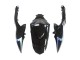 Suzuki GSXR 1000 Motorrad Verkleidung 2009-2016 - Matt Schwarz Weiss Blau