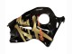 Suzuki GSXR 1300 Hayabusa Motorrad Verkleidung 1996-2007 - Glanzendes Schwarz Gold Hayabusa