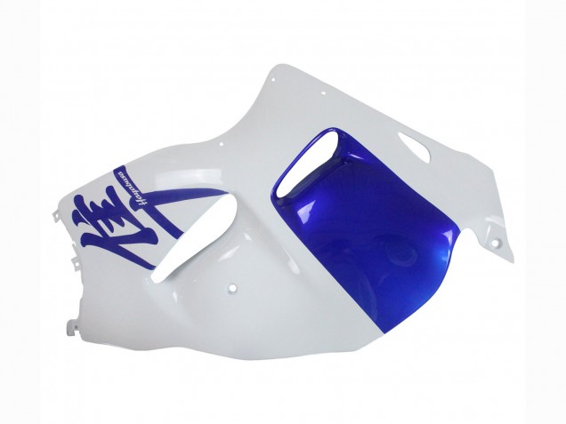 Suzuki GSXR 1300 Hayabusa Motorrad Verkleidung 1996-2007 - Weiss Blau Hayabusa