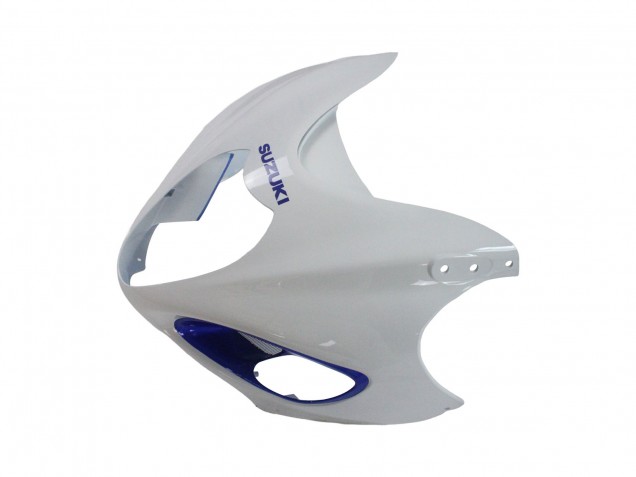 Suzuki GSXR 1300 Hayabusa Motorrad Verkleidung 1996-2007 - Weiss Blau Hayabusa