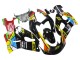 Suzuki GSXR 600 / GSXR 750 Motorrad Verkleidung 1996-2000 - Schwarz Mehrfarbig 27