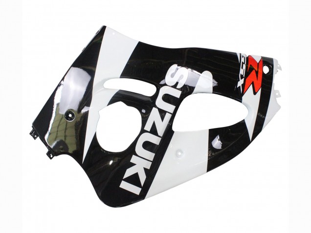 Suzuki GSXR 600 / GSXR 750 Motorrad Verkleidung 1996-2000 - Schwarz Weiss
