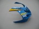 Suzuki GSXR 600 / GSXR 750 Motorrad Verkleidung 2001-2003 - Blau Gelb Schwarz Motul Rizla