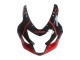 Suzuki GSXR 600 / GSXR 750 Motorrad Verkleidung 2004-2005 - Glanzendes Schwarz Rot Jordan Michelin