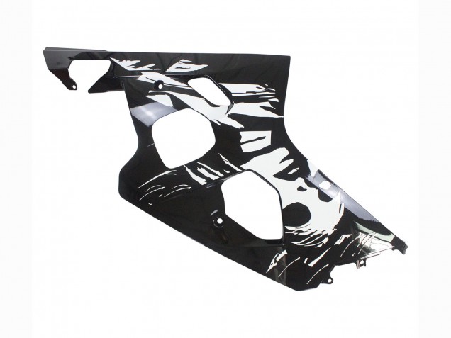 Suzuki GSXR 600 / GSXR 750 Motorrad Verkleidung 2004-2005 - Weiss Schwarz