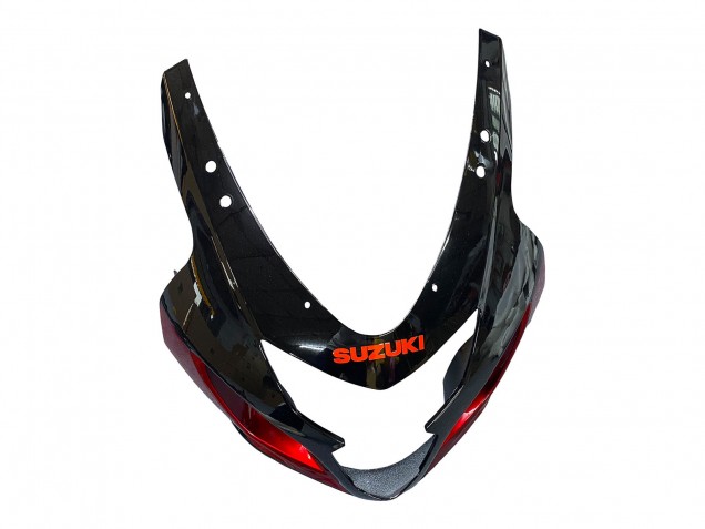Suzuki GSXR 600 / GSXR 750 Motorrad Verkleidung 2004-2005 - Schwarz Grau Rot