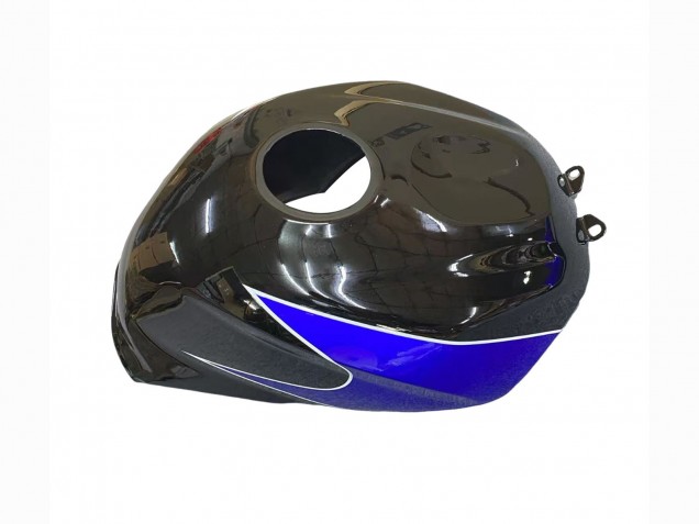 Suzuki GSXR 600 / GSXR 750 Motorrad Verkleidung 2004-2005 - Weiss Blau Schwarz Corona Motul