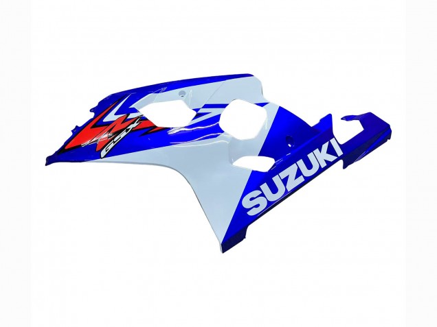 Suzuki GSXR 600 / GSXR 750 Motorrad Verkleidung 2004-2005 - Weiss Blau Rot