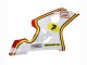 Suzuki GSXR 600 / GSXR 750 Motorrad Verkleidung 2004-2005 - Weiss Rot Gelb Michelin Texaon Heron 7