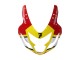 Suzuki GSXR 600 / GSXR 750 Motorrad Verkleidung 2004-2005 - Weiss Rot Gelb Michelin Texaon Heron 7