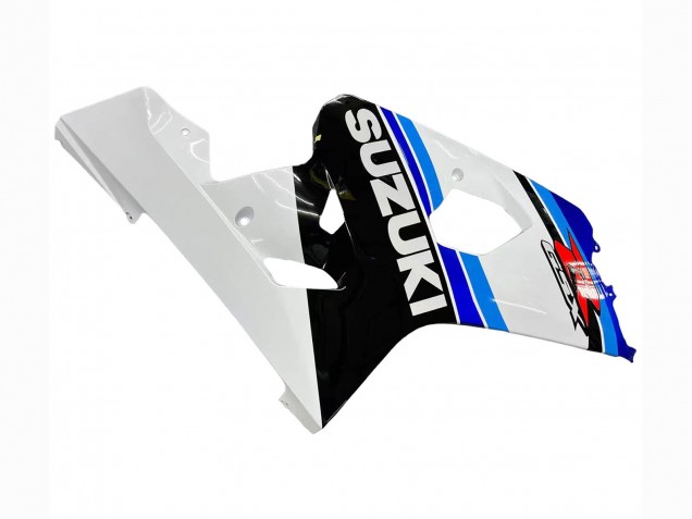 Suzuki GSXR 600 / GSXR 750 Motorrad Verkleidung 2004-2005 - Weiss Blau Schwarz Rot