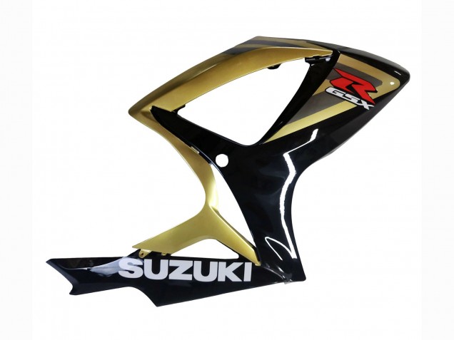 Suzuki GSXR 600 / GSXR 750 Motorrad Verkleidung 2006-2007 - Gold Glanzendes Schwarz Rot