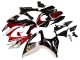 Suzuki GSXR 600 / GSXR 750 Motorrad Verkleidung 2006-2007 - Rot Weiss Schwarz Gelb