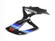 Suzuki GSXR 600 / GSXR 750 Motorrad Verkleidung 2008-2010 - Glanzendes Schwarz Blau