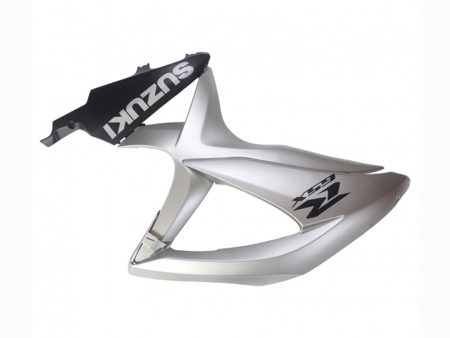 Suzuki GSXR 600 / GSXR 750 Motorrad Verkleidung 2008-2010 - Silber Matt Schwarz