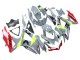 Suzuki GSXR 600 / GSXR 750 Motorrad Verkleidung 2008-2010 - Grau Gelb Rot