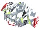 Suzuki GSXR 600 / GSXR 750 Motorrad Verkleidung 2008-2010 - Grau Gelb Rot