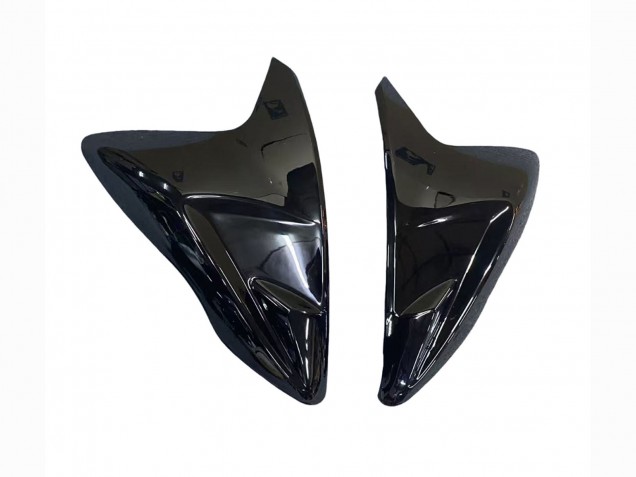 Suzuki GSXR 600 / GSXR 750 Motorrad Verkleidung 2011-2024 - Glanzendes Schwarz Geschmiedet Carbonfaser Silber Rot