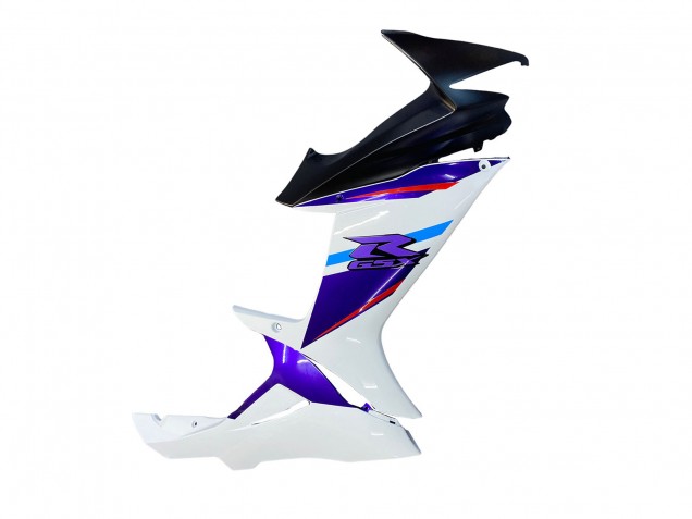 Suzuki GSXR 600 / GSXR 750 Motorrad Verkleidung 2011-2024 - Blau Lila Weiss
