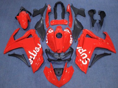 Yamaha YZF R3/R25 Motorrad Verkleidung 2015-2018 - Rot Weiss Supreme