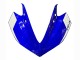 Yamaha YZF R3/R25 Motorrad Verkleidung 2015-2018 - Weiss Blau Schwarz Rennen
