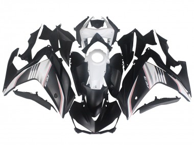 Yamaha YZF R3/R25 Motorrad Verkleidung 2015-2018 - Weiss Rot Matt Schwarz