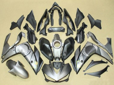 Yamaha YZF R3/R25 Motorrad Verkleidung 2015-2018 - Grau Schwarz