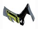 Yamaha YZF R3/R25 Motorrad Verkleidung 2015-2018 - Nardo Grau Neon Gelb Schwarz