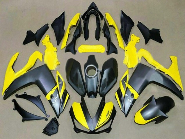 Yamaha YZF R3/R25 Motorrad Verkleidung 2015-2018 - Gelb Schwarz