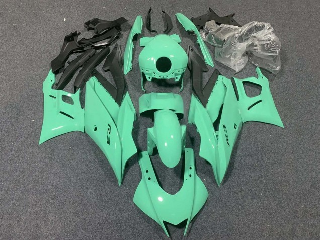 Yamaha YZF R3/R25 Motorrad Verkleidung 2015-2018 - Hellgrun