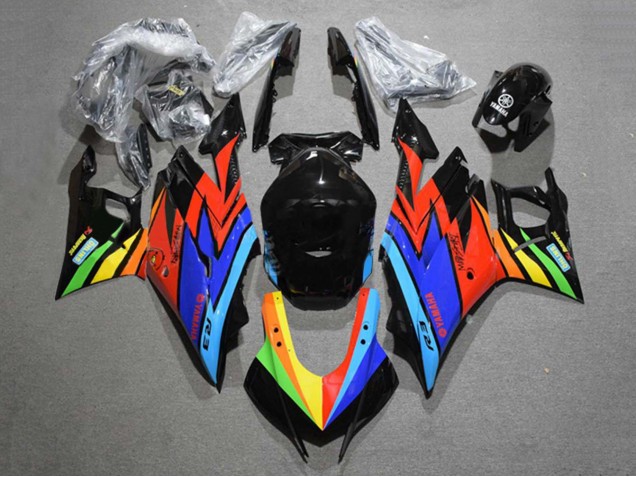 Yamaha YZF R3/R25 Motorrad Verkleidung 2019-2021 - Blau Rot Grun Gelb Schwarz