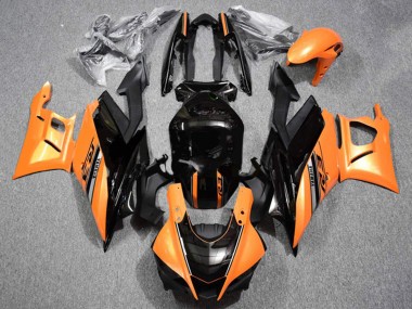Yamaha YZF R3/R25 Motorrad Verkleidung 2019-2021 - Orange Glanzendes Schwarz