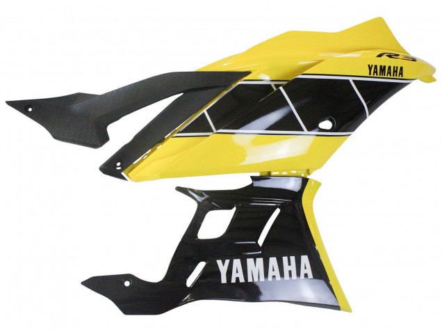 Yamaha YZF R3/R25 Motorrad Verkleidung 2019-2021 - Gelb Schwarz