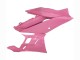 Yamaha YZF R3/R25 Motorrad Verkleidung 2022-2024 - Rosa Schwarz