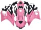 Yamaha YZF R3/R25 Motorrad Verkleidung 2022-2024 - Rosa Schwarz