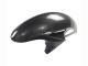 Yamaha YZF R3/R25 Motorrad Verkleidung 2022-2024 - Schwarzer Carbonfaser Stil Silberblau