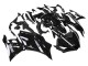 Yamaha YZF R3/R25 Motorrad Verkleidung 2022-2024 - Glanzendes Schwarz