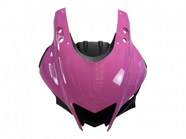 Yamaha YZF R3/R25 Motorrad Verkleidung 2022-2024 - Rosa Glanzendes Schwarz Monster