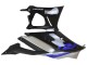 Yamaha YZF R3/R25 Motorrad Verkleidung 2022-2024 - Silber Blau Glanzendes Schwarz