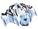 Yamaha YZF R3/R25 Motorrad Verkleidung 2022-2024 - Weiss Hellblau