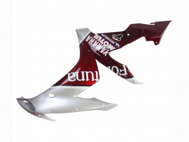 Yamaha YZF 1000 R1 Motorrad Verkleidung 2004-2006 - Silber Rot Fortuna Motul