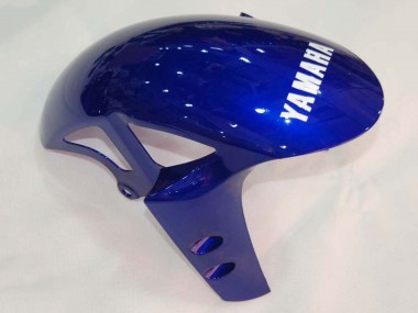 Yamaha YZF 1000 R1 Motorrad Verkleidung 2009-2011 - Weiss Blau Schwarz M1