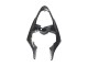 Yamaha YZF 1000 R1 Motorrad Verkleidung 2009-2011 - Glanzendes Schwarz Weiss Aufkleber