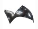 Yamaha YZF 1000 R1 Motorrad Verkleidung 2009-2011 - Glanzendes Schwarz Weiss Aufkleber