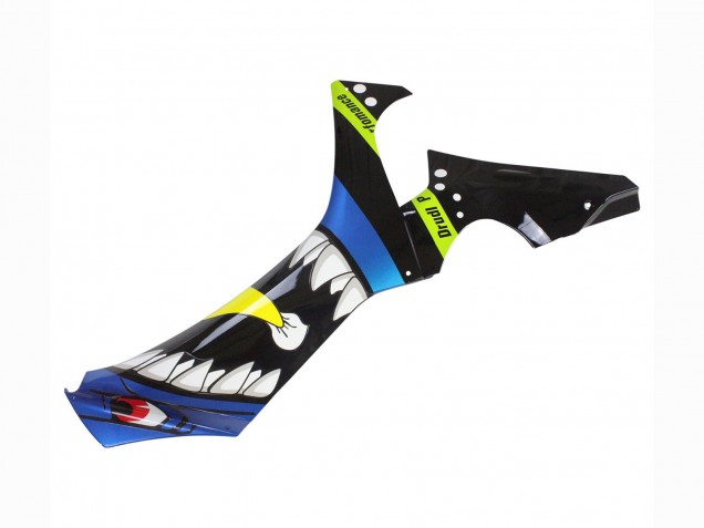 Yamaha YZF 1000 R1 Motorrad Verkleidung 2020-2025 - Blau Grun Schwarz Hai