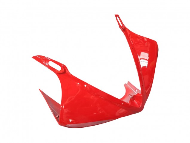Yamaha YZF R6S Motorrad Verkleidung 2006-2009 - Rot Weiss Glanzendes Schwarz