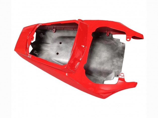 Yamaha YZF R6S Motorrad Verkleidung 2006-2009 - Rot Weiss Glanzendes Schwarz