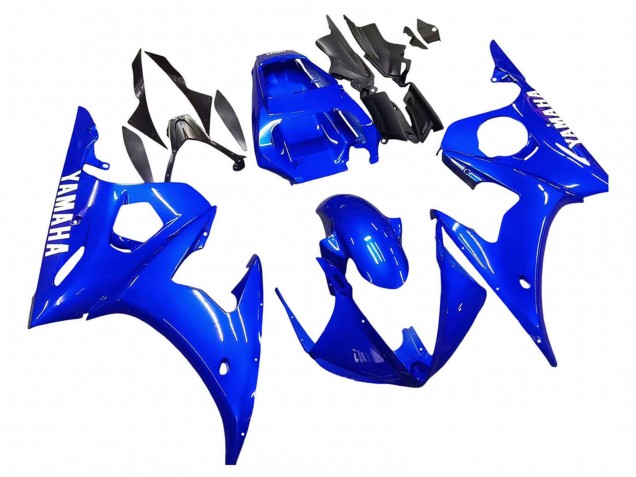 Yamaha YZF R6S Motorrad Verkleidung 2006-2009 - Blau